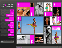 Tablet Screenshot of fitnessunarmed.com